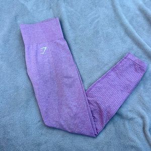 Pink gymshark athletic leggings size medium
